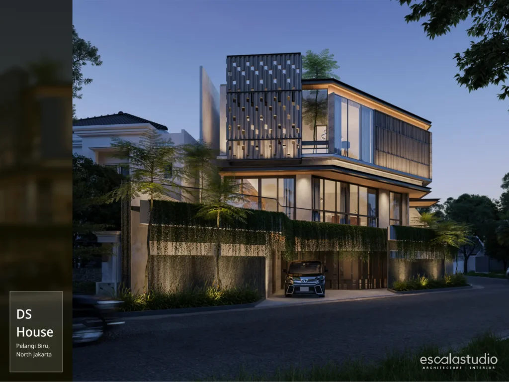 DS House – Pelangi Biru